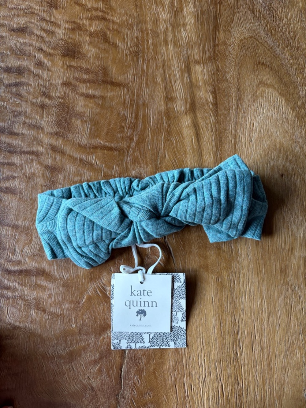 kate quinn Ribbed Twist Headband in Sage